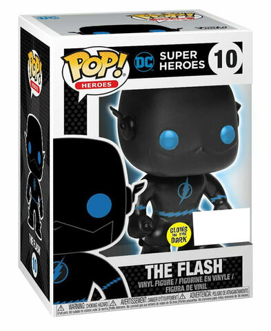 Figurine Funko Pop ! N°10 - Dc Super Heroes - The Flash Silhouette (glow In The